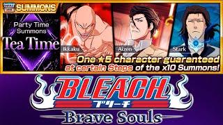 ОТКРЫТИЕ ВИТРИНЫ С КРАСАВЧИКОМ АЙЗЕНОМ (Party Time Summons: Tea Time) | Bleach Brave Souls #868