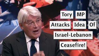 Tory MP Ridicule Calls For Ceasefire In Israel Lebanon War!