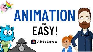 Create Animations with your Voice EASILY with Adobe Express