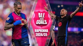  ALL of RAPHINHA's GOALS this 2024/25 SEASON | FC BARCELONA 