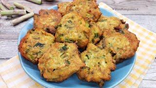 Frittelle di asparagi, morbide e gustose