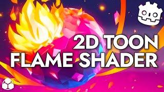 QUICK-AND-EASY FLAMES! (2D Toon Flame Shader Tutorial)