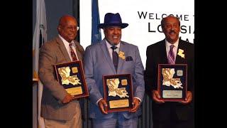 Bagneris Family (John, Dennis & Michael) receive the Political Family of Officeholders Award