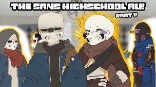 Ask The Sans Highschool AU! (Undertale AU Comic Dub)