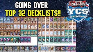 ALL TOP 32 DECKLISTS FROM YCS PROVIDENCE