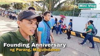 76th Founding Anniversary Ng Parang, Maguindanao [Mini Vlog] | Saiden Ido