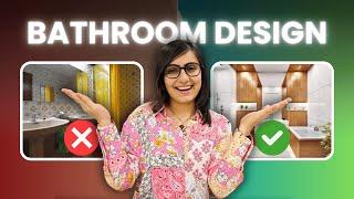 Bathroom Design: Layout, Ceiling, Flooring | Bathroom Lighting | Sanitary & Plumbing Fixtures