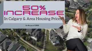 Calgary & Area Real Estate Market projected to increase by 50% this year!!!