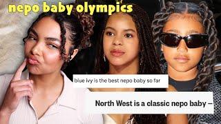 the celebrity 'nepo baby' olympics have begun