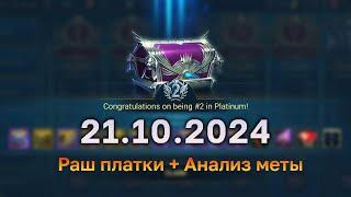 ПУШ ПЛАТИНЫ + АНАЛИЗ МЕТЫ 21.10.2024