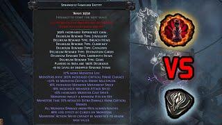 Poison explode totem vs wave 30 Simulacrum | Poe Crucible 3.21