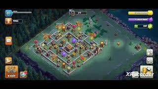 Топ новая расстановка базы в деревне строителя ТХ 9 в игре Clash of Clans.