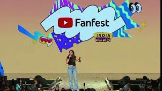 YouTube Fanfest India | Prajakta koli | Mostlysane | YTFF 2024 @YouTubeFanfest