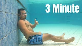 3 Minutes Breath Hold Underwater