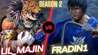 Tekken 8 | Lil Majin (King) VS Fradin1 (Hwoarang) Ranked Match