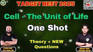 Cell - The Unit of Life | One Shot Video Series | Learn Cell Structure & Function #neet2025 #biology