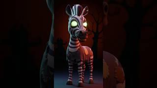 Spooky Halloween Wild Animal Sounds Song | Learn Wild Animals Names for Kids