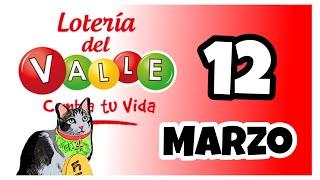 Resultado LOTERIA DEL VALLE Miercoles 12 de Marzo de 2025