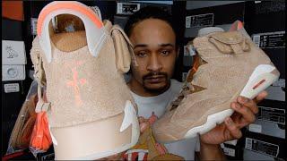 British Khaki Travis Scott Jordan 6s Review. WATCH BEFORE BUYING!