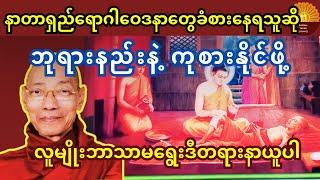 နာတာရှည်ရောဂါဝေဒနာများခံစားနေရသူဆို ဘုရားနည်းနဲ့ကုစားနိုင်ဖို့ ဒီတရားနာယူပါ