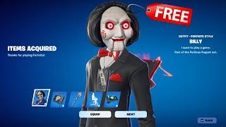 How to Get JIGSAW BILLY Skin for FREE in Fortnite!