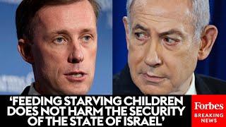 Jake Sullivan Defends United States Pressuring Israel To Ensure Flow Of Humanitarian Aid Into Gaza