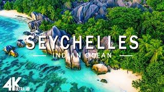 FLYING OVER SEYCHELLES (4K UHD) - Relaxing Music Along With Beautiful Nature Videos - 4K Video Ultra