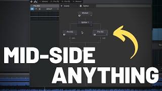How to Mid-Side ANYTHING in #StudioOne
