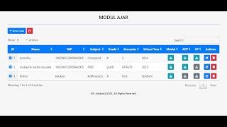 WEB APP Google Sheets | CRUD Multi File 1