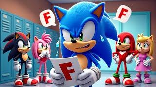 Sonic Low Score Makes Him Criticized by His Friends!! - Sonic The Hedgehog 3 Animation