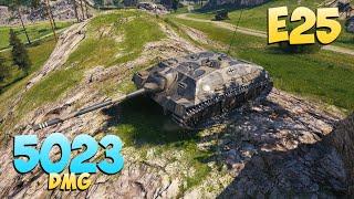 E 25 - 8 Kills 5K DMG - Annoying! - World Of Tanks