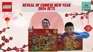 Indobrickville received two LEGO 80112 and LEGO 80113 which are the 2024 Chinese New Year sets!