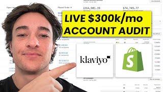 Watch Me Audit a $300k/mo Shopify Email Marketing Strategy Live