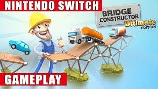 Bridge Constructor Ultimate Edition Nintendo Switch Gameplay