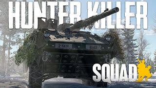 DECIMATING the entire ENEMY ARMOUR to WIN the Game | Squad M1128 Stryker MGS Gameplay on Narva