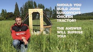 Complete Build and Review of the John Suscovich Chicken Tractor
