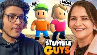 Stumble Guys with Mummy was Super Funny