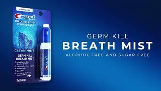 Keep your breath minty fresh all day with Crest Pro-Health Breath Mist!