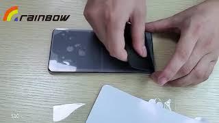 TPU film screen protector Installation