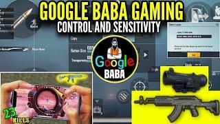 Google Baba New 4 Finger Control Setup  And Sensitivity 2021|| PUBG MOBILE || Blazed Gaming