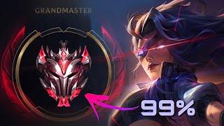 SAMIRA 99% BETTER IN GRANDMASTER TIER / SAMIRA SEASON 9 (MVP)