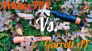 Whites TRX vs. Garrett Propointer AT Pinpointer Test & Review