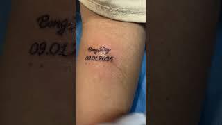 Name tattoo #nametattoo #tattooartist #tattoo #tattoolover #tattoodesign #tattoos