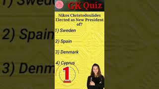 Current Affairs | General Knowledge | #shorts #gk #quiz