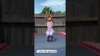 Watch out, world - this little gymnast is on her way to the top! ‍️ (IG): kynlee_the_great