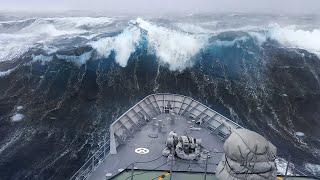 Estos BARCOS Quedaron Atrapados en OLAS MONSTRUOSAS *DESASTRES NATURALES*