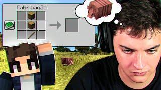 NOOB JOGANDO MINECRAFT NO HARDCORE