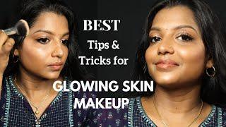 Best Glowing skin makeup tutorial for Beginners/ Detailed explanation  #viral #trending #tutorial