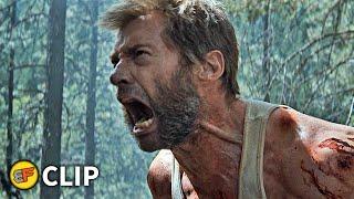 Wolverine's Berserker Rage - Forest Fight Scene | Logan (2017) Movie Clip HD 4K