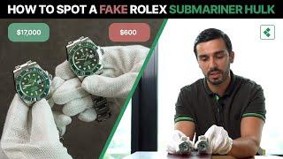 (2024) Rolex Submariner Hulk: REAL vs FAKE — Don't get scammed!